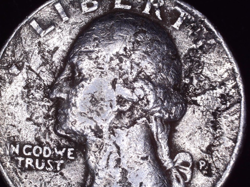 1986-P-Wash-Qtr-Struck-On-Diff-Coin-?-Crazy-OBV-DD?-Just-Circ-Damaged?-Help