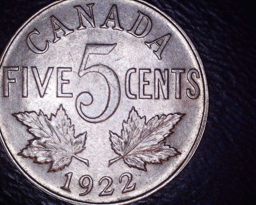 1922-5-Cent-Cad-Near-Or-Far-Rim-Please-Help