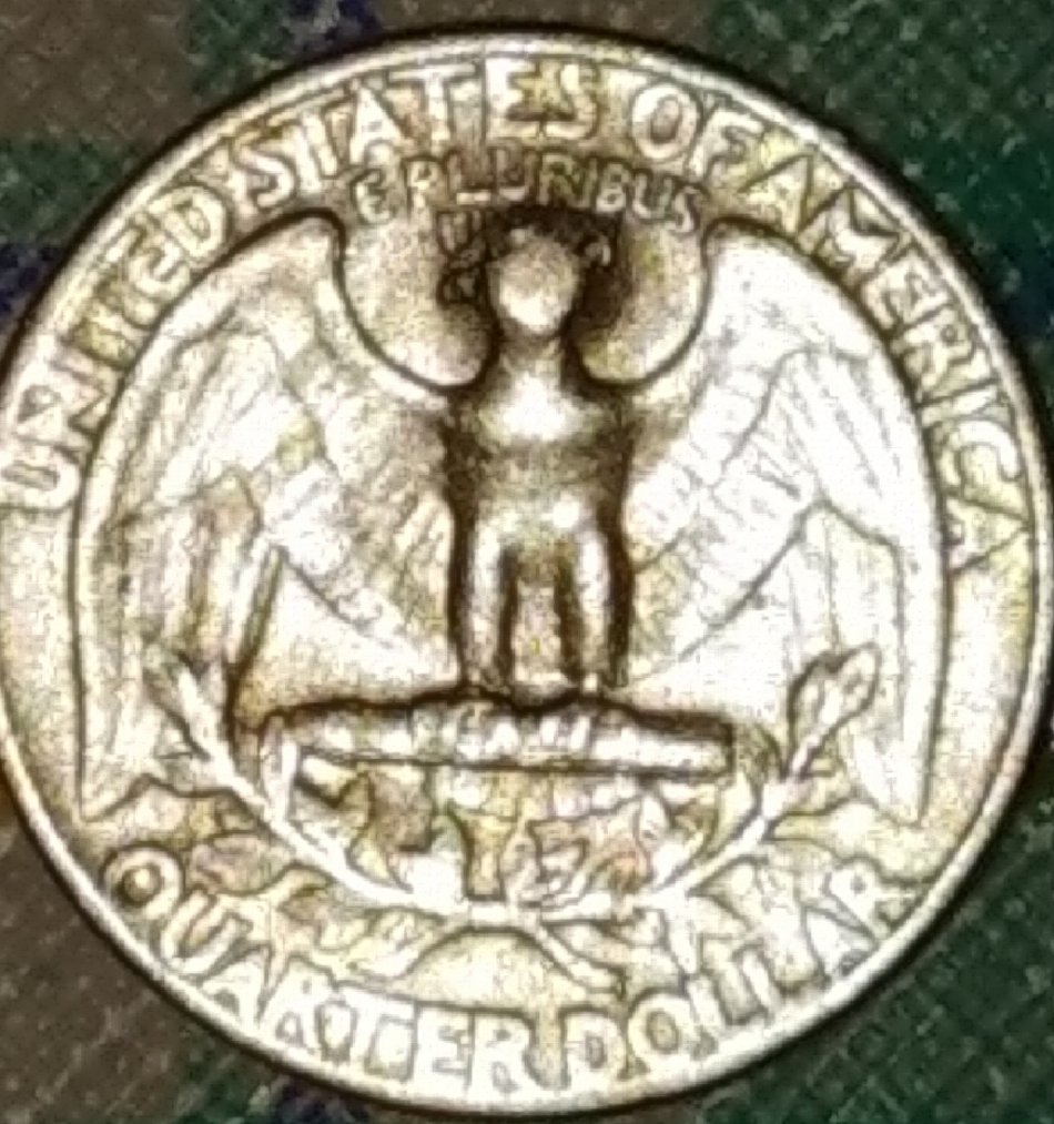 1965-Quarter..-Post-Mint-Damage?
