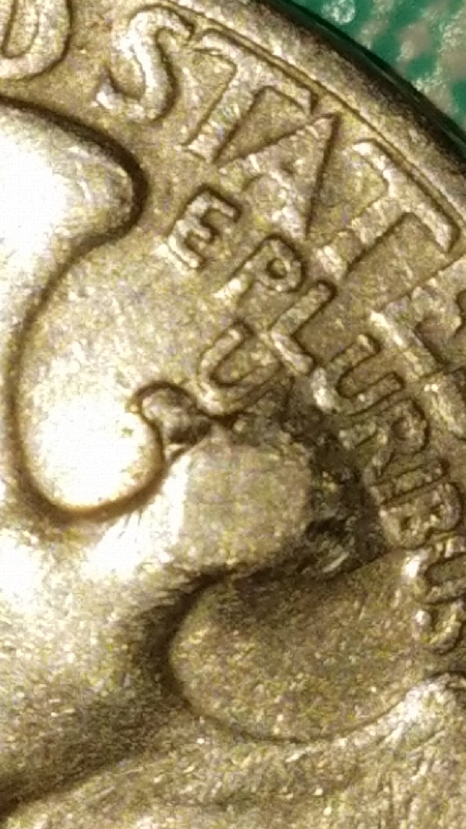 1965-Quarter..-Post-Mint-Damage?