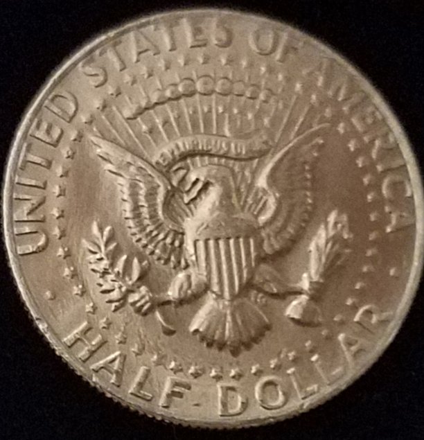 1974-P-Kennedy-Half-Dollar-Collar,-DDD-Or-Finger?-1983-P-Kennedy--Clash