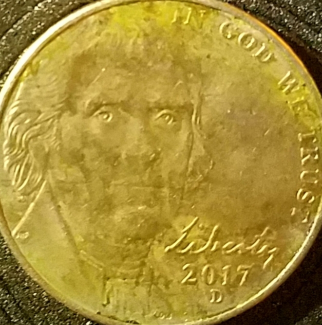 2017-D-Jefferson-Nickel-And-His-Twin-Next-To-Him