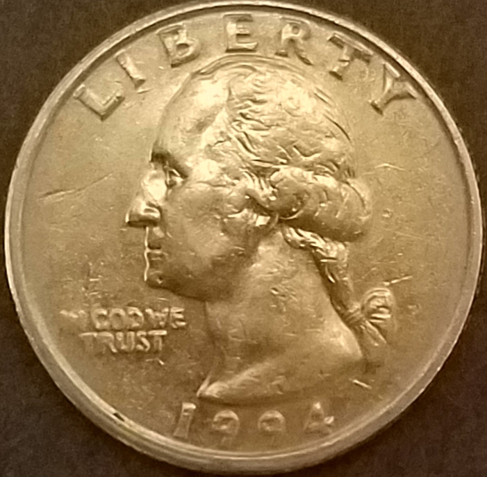 1994-Nm-Washington-Quarter-No-Mint-Mark