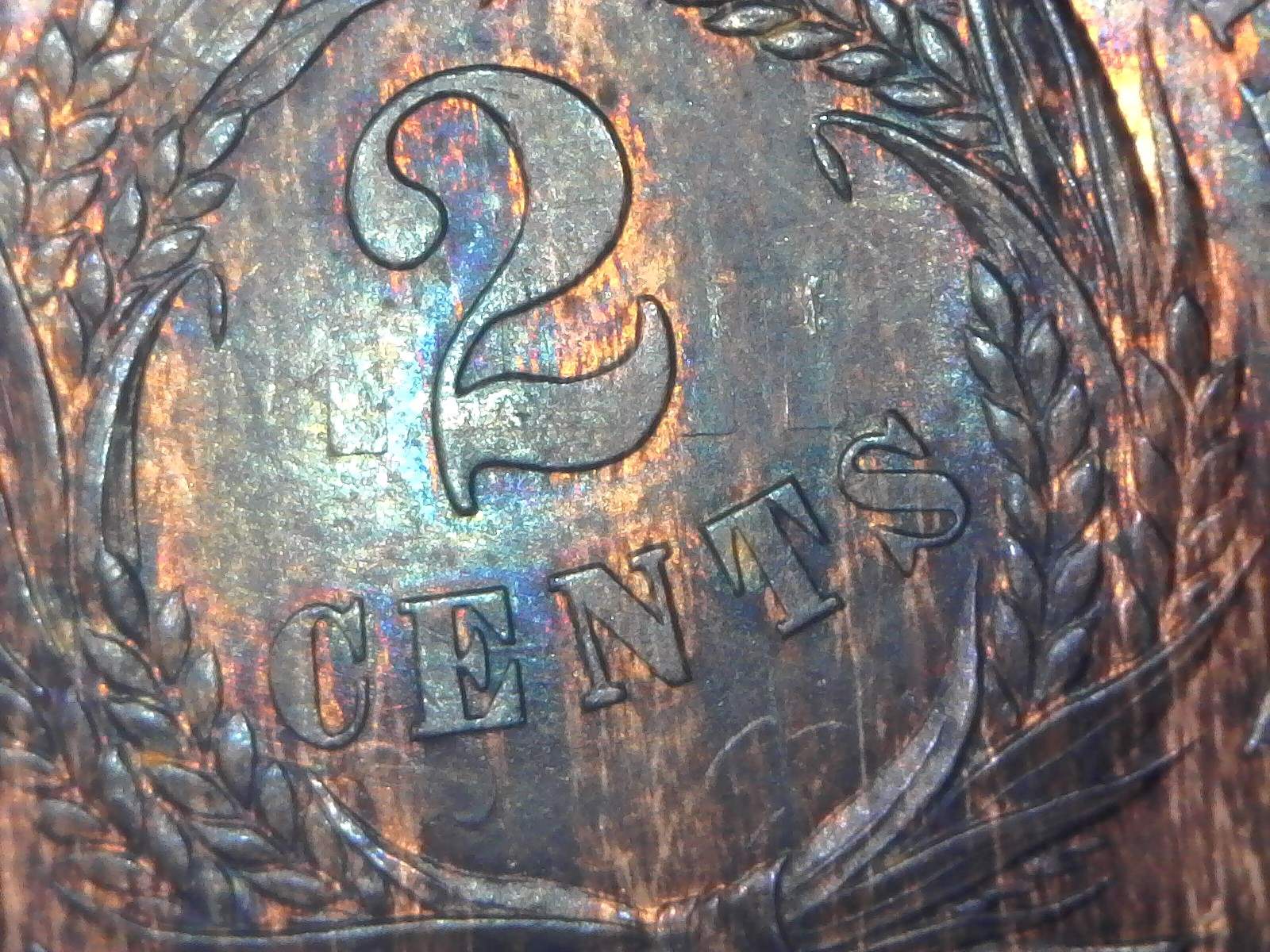 1864-Two-Cent-Reverse-Die-Clash-With-Reverse-Of-Indian-Head-Cent?