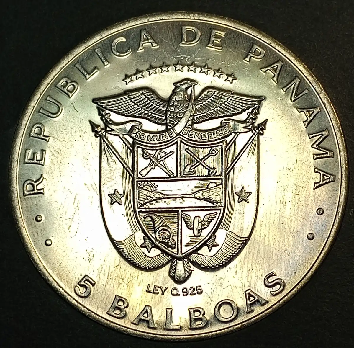 1976-Panama-Dual-Cu-Ni-Mule-&-25-Centesimo-W/-Collar-Clash-&-Ffd-Proof-Error-Set