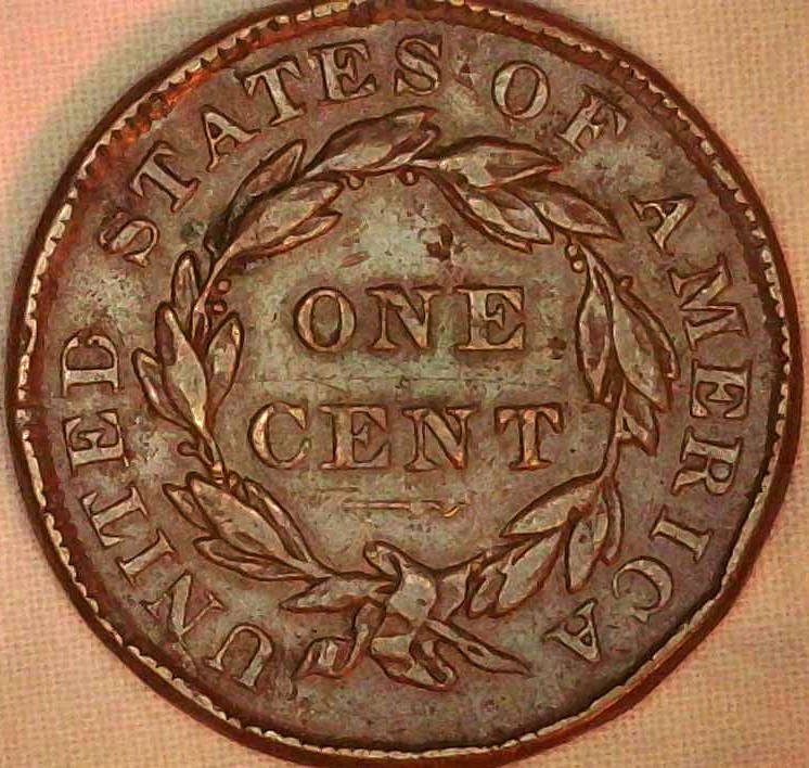 1834-Matron-Head-Large-Cent-For-Grading-Please