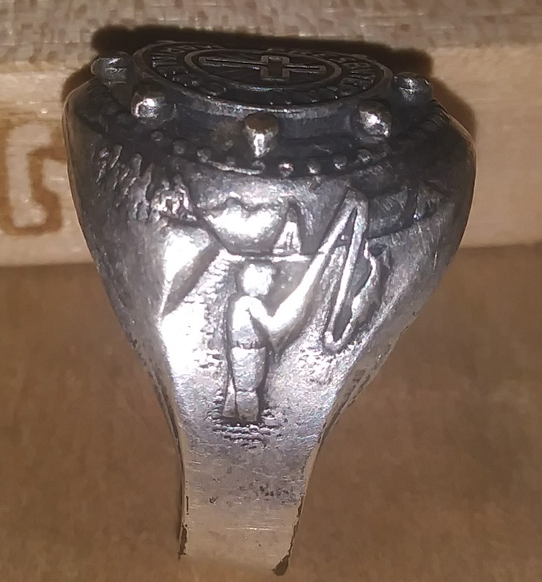 Found-This-Old-Spoon-In-My-Yard-And-Ring.