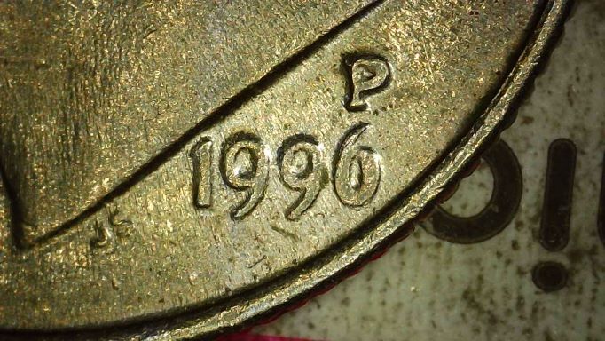 1996-P-Roosevelt-Dime-Die-Crack-And-Interesting-Feature-On-One-Of-The-Olive-Branches.