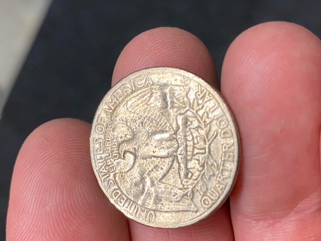 1983-Washington-Quarter---Damage-Or-Something-Else