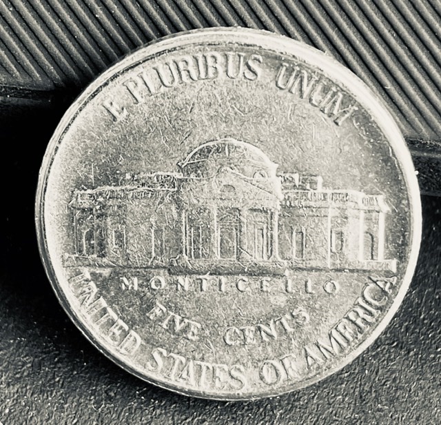 1986-P-Jefferson-Nickel---Worn-Die-Or-Something-Else