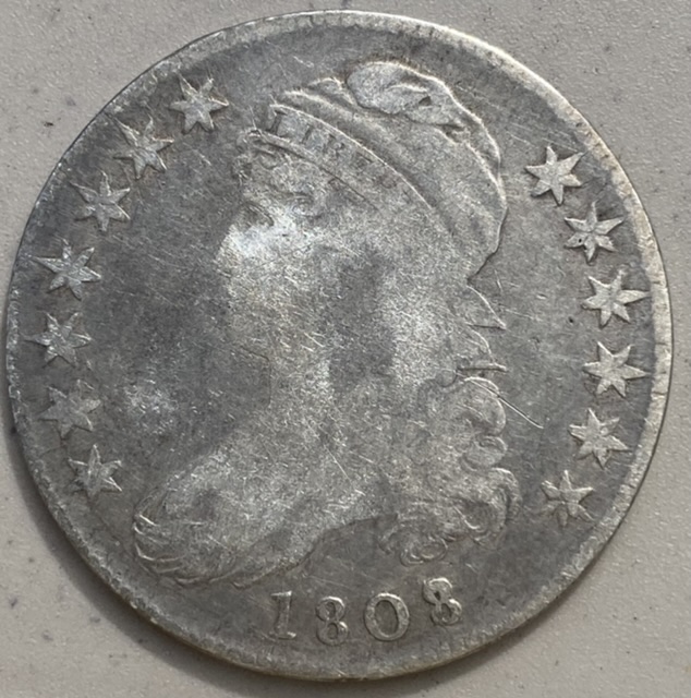 1808/7-Capped-Bust-Half-Dollar---Overton-101