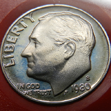 Worth-Of-1980-S-Proof-Set-With-Blue-Rainbow-Toning