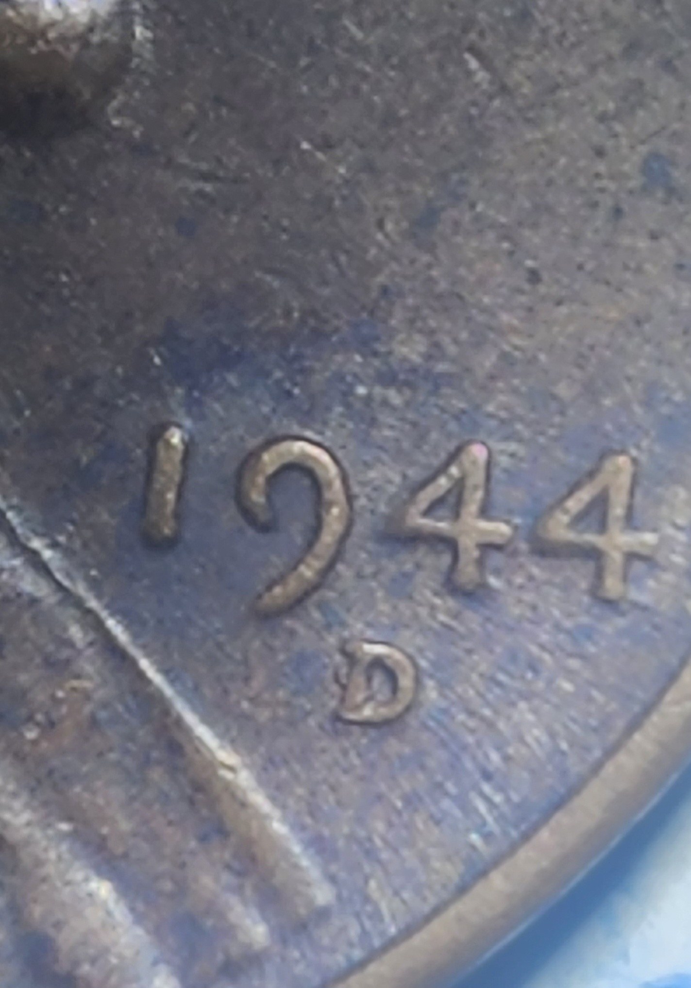Last-Showcase-For-The-Night,-1944-D/S-RPM-2-Lincoln-Cent