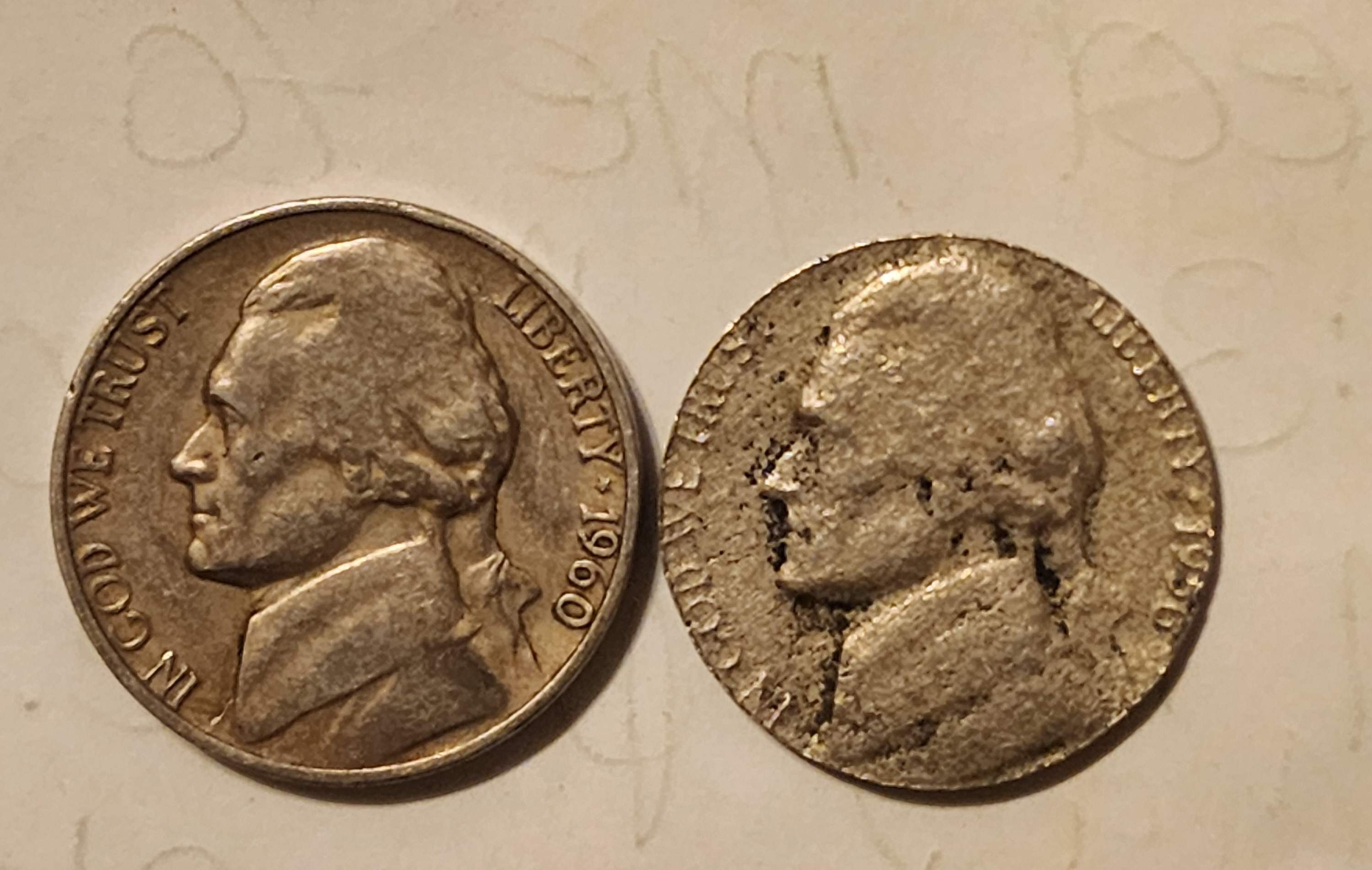 1956-P-Jefferson-Nickel-Peeled-Planchet-Or-Defective-Planchet?