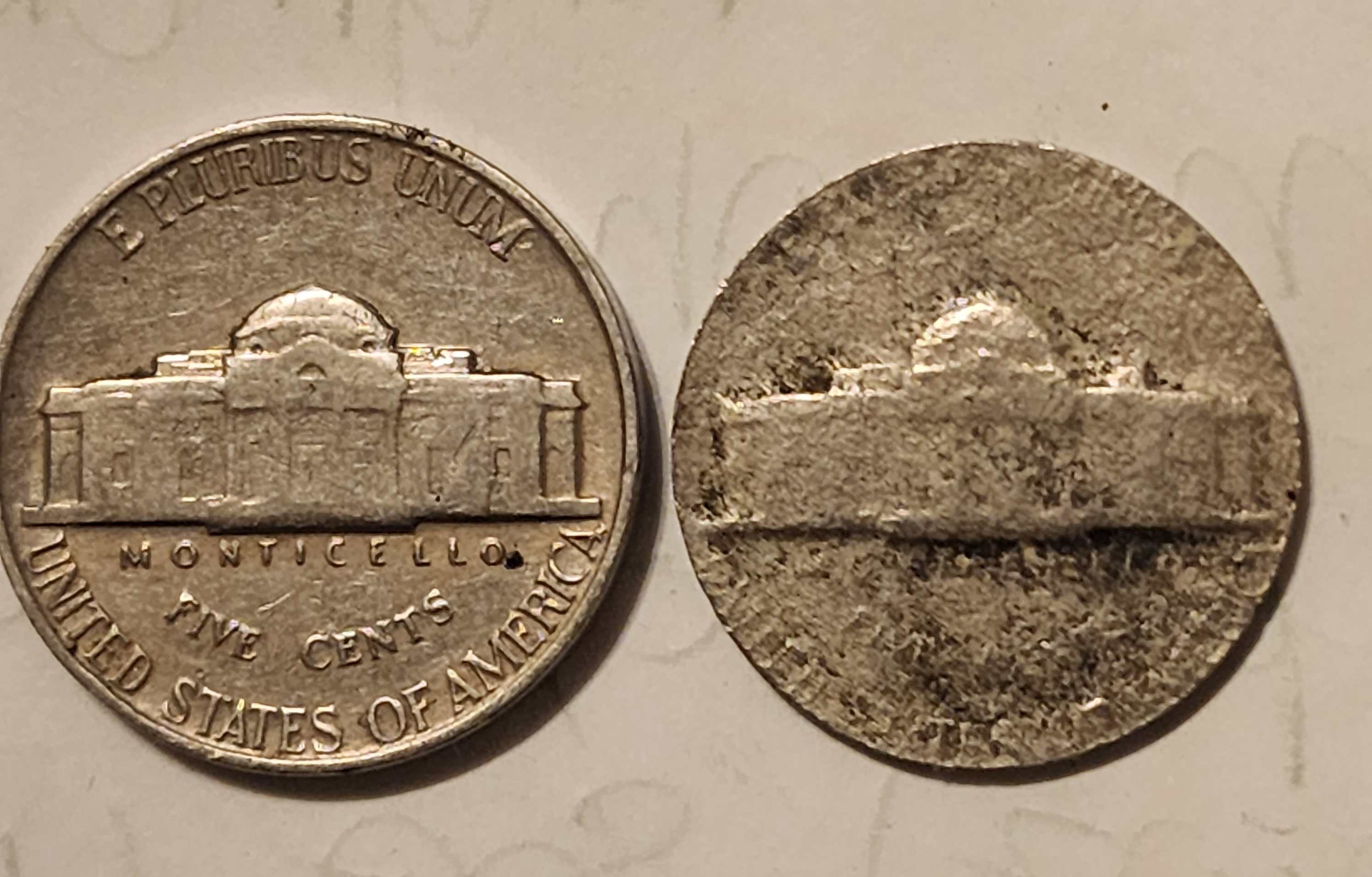 1956-P-Jefferson-Nickel-Peeled-Planchet-Or-Defective-Planchet?