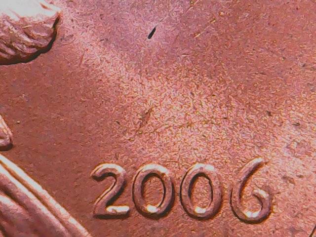 2006-P-Shield-Cent-Error-Die-Chip-And-Die-Crack