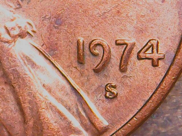 1974-S-Memorial-Wheat-Cent-Mint-Mark-Error