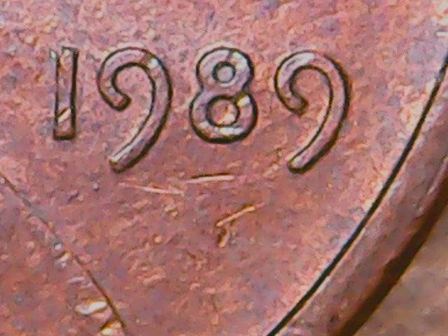 1986-P-&-1989-Cent-Possible-Dobuble-Ear