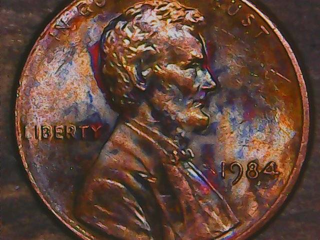 1984-P-Rainbow-Cent-Error-Or-Damaged