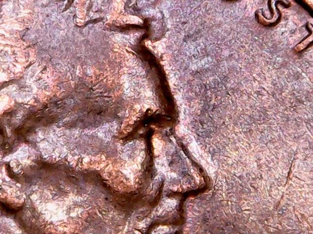 1970-P-Memorial-Cent-Doubled-Nose-Mouth-And-Chin