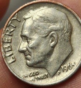 1965-Roosevelt-Dime-With-Errors