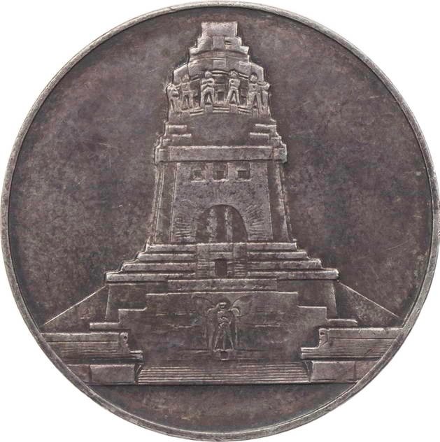 800-Jahre-Leipzig-Medallion-Silver