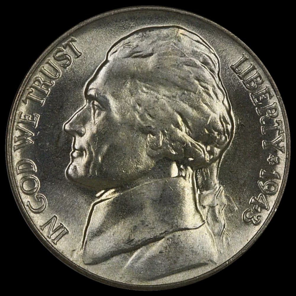 1943-P,-D,-S-Jefferson-Nickels
