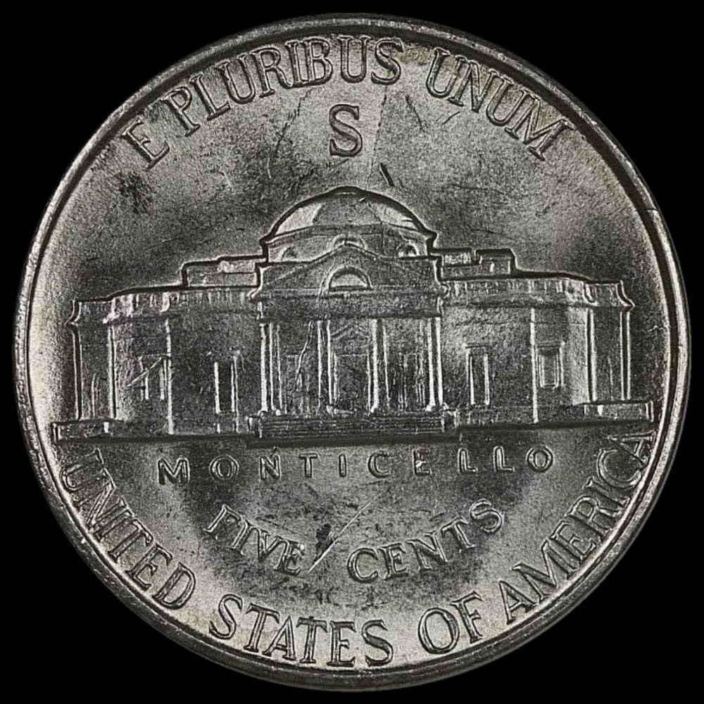 1943-P,-D,-S-Jefferson-Nickels