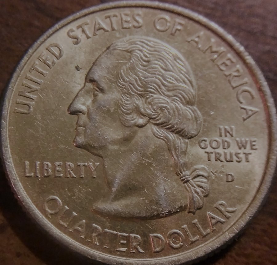 2000-Maryland-State-Quarter-Golden-Plated