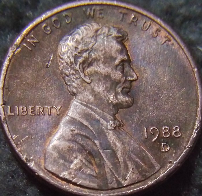 1988-D-Wide-AM-Lincoln-Cent-Found-In-Parking-Lot
