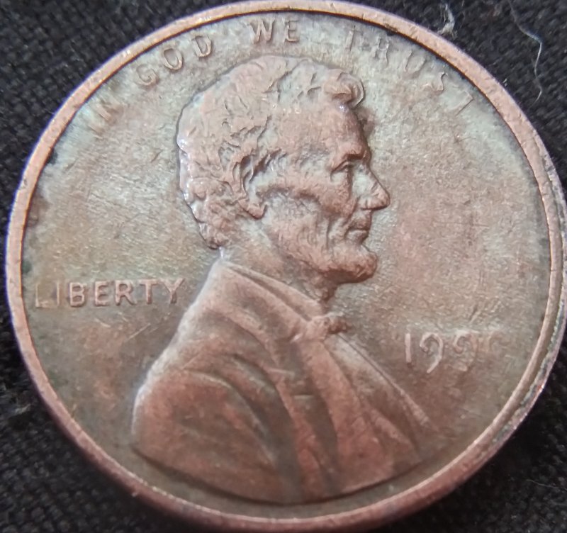 Grease-Filled-199?-Lincoln-Cent