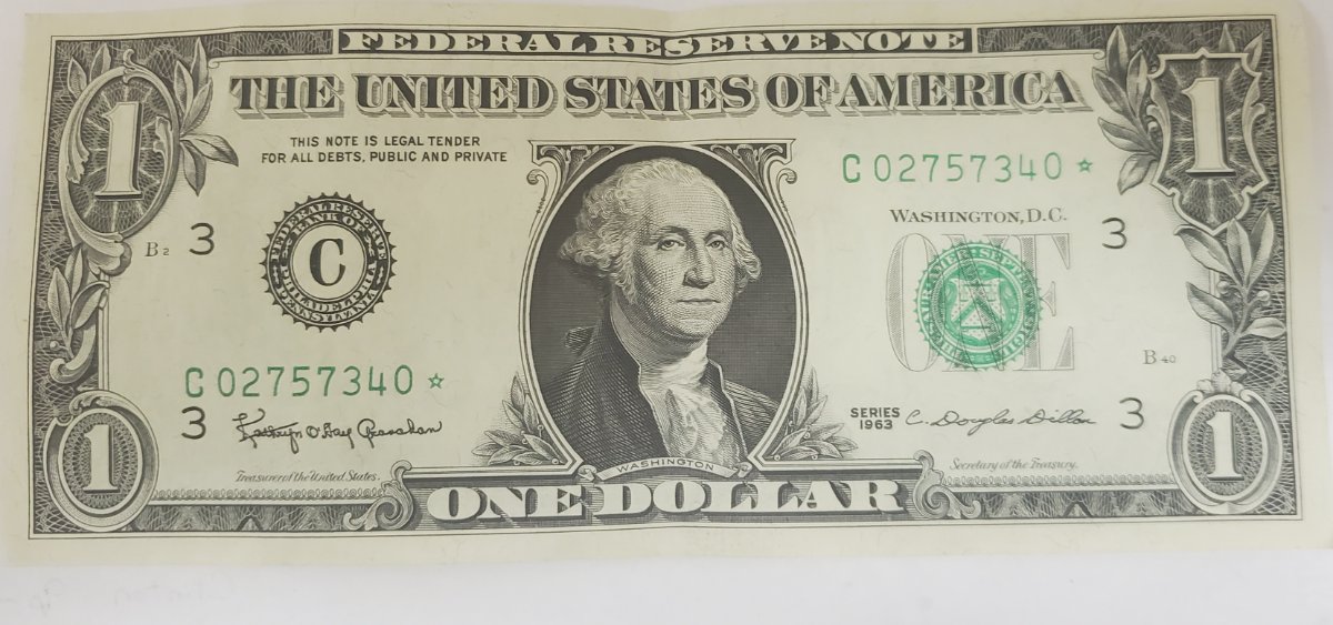 1963-Star-Note,--Looks-Brand-New.-How-Do-I-Find-A-Value?