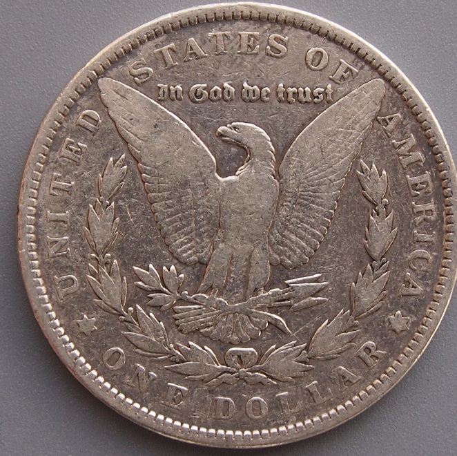 Morgan-#-12,-1891-P,-VF-Area?