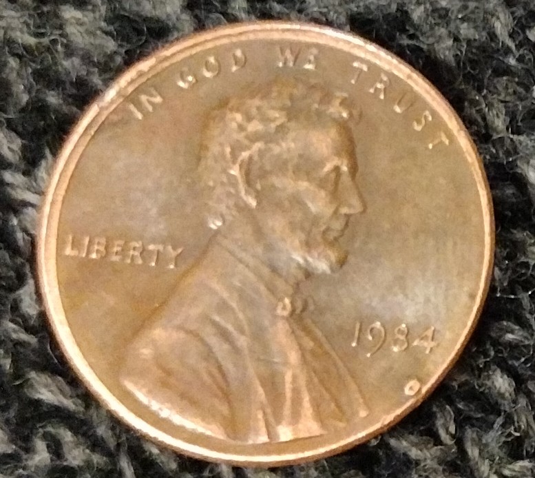1984-Penny,-Possibly-A-Misplaced-Mint-Mark-With-An-Offset?