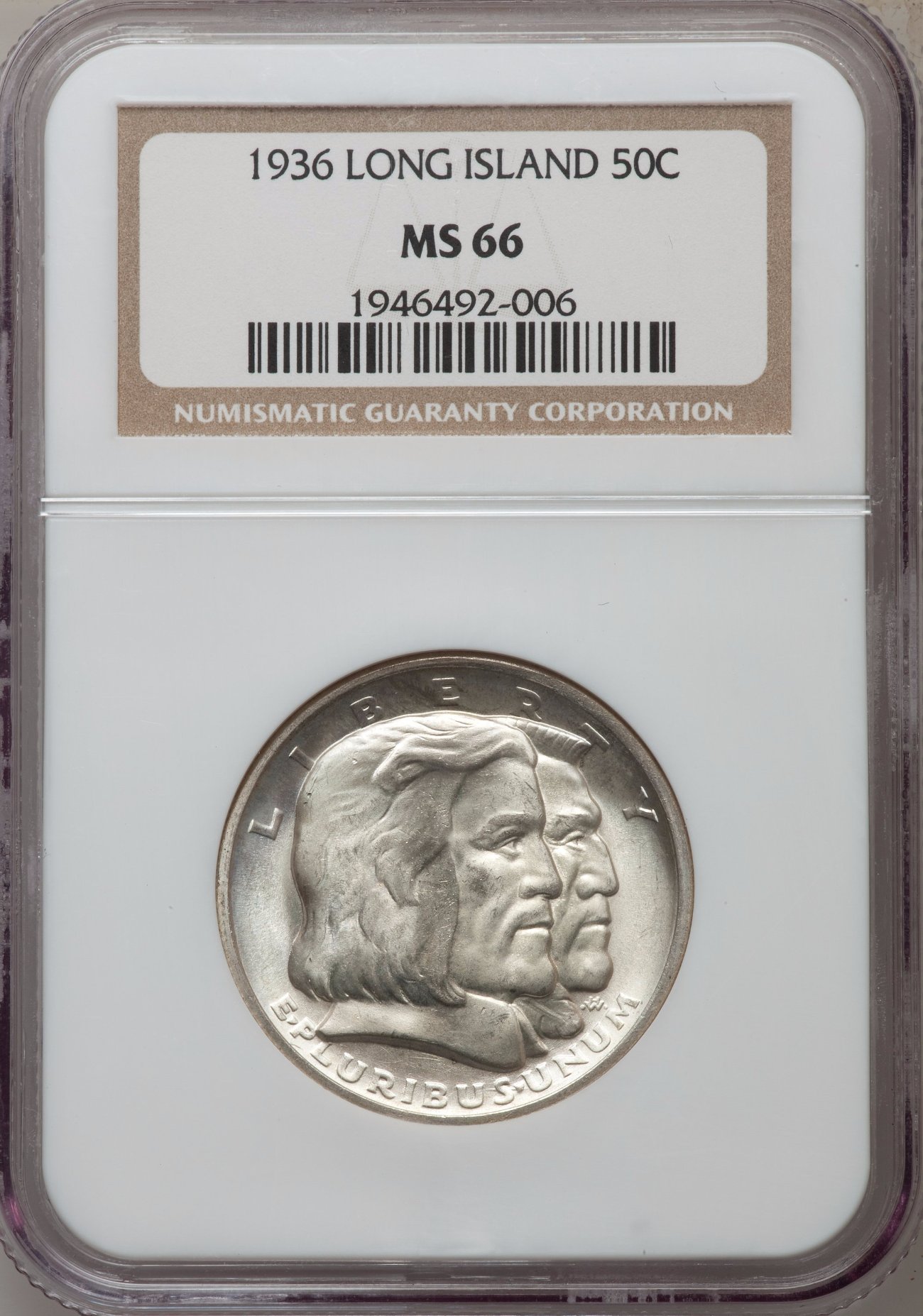 Grading-Opinion:-1936-50c-Long-Island-Tercentenary-Silver-Half-Dollar