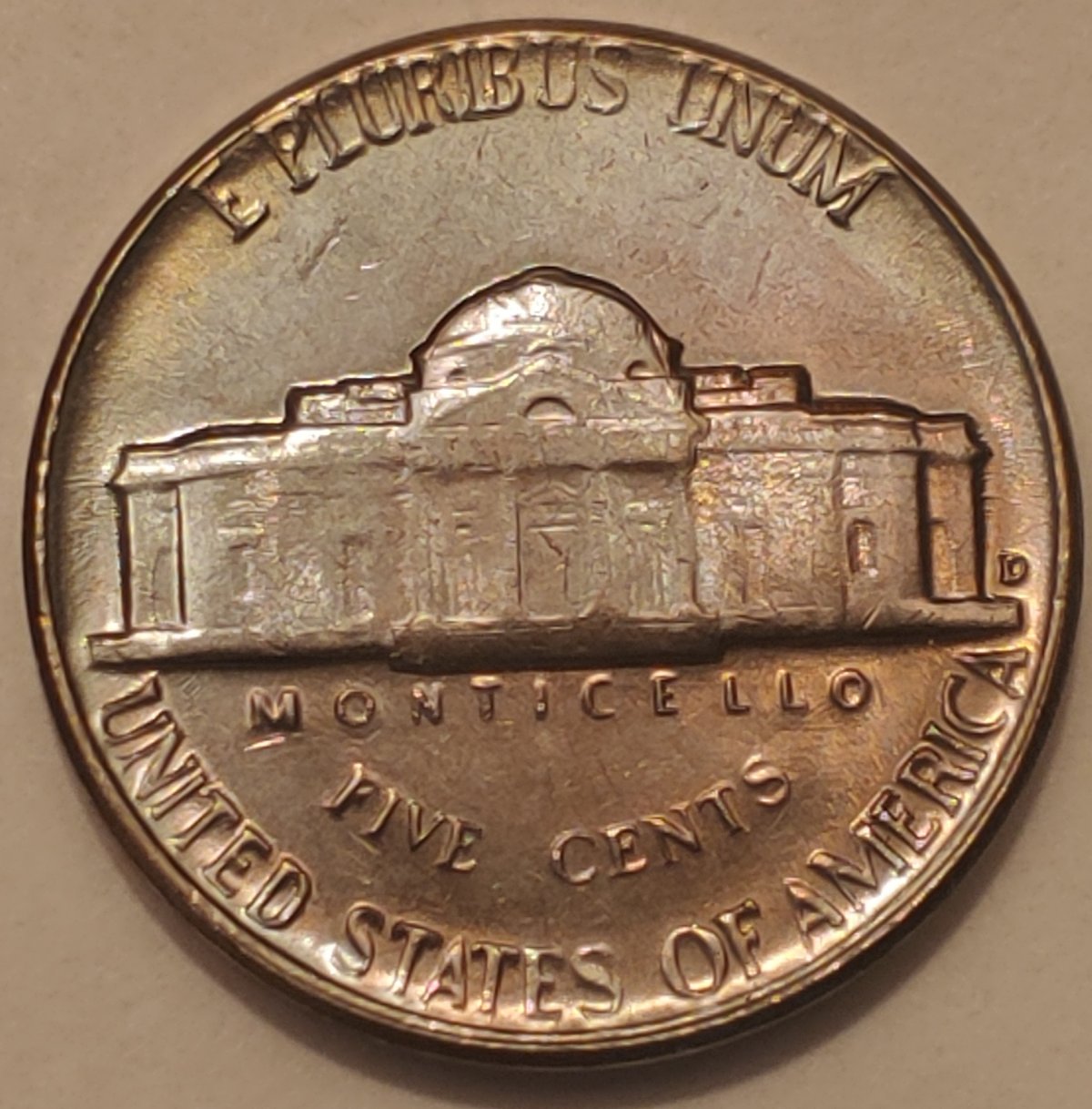 1964-D-Jefferson-Nickel-/Errors-EverywhereI-Believe