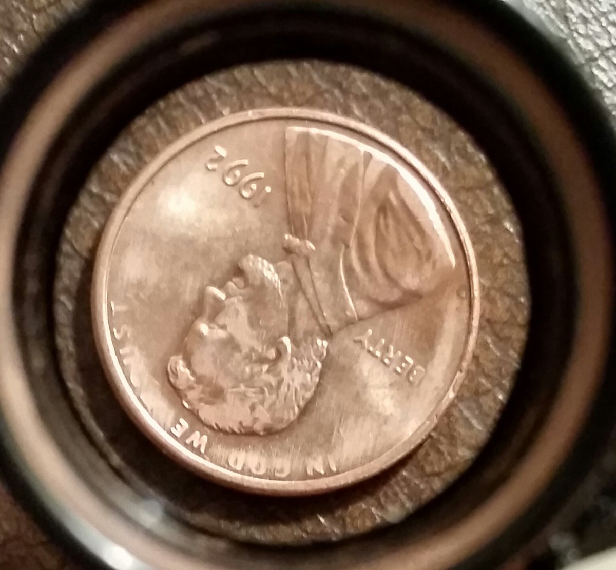 1990-P-Lincoln-Memorial-Cent-Struck-Through-Grease