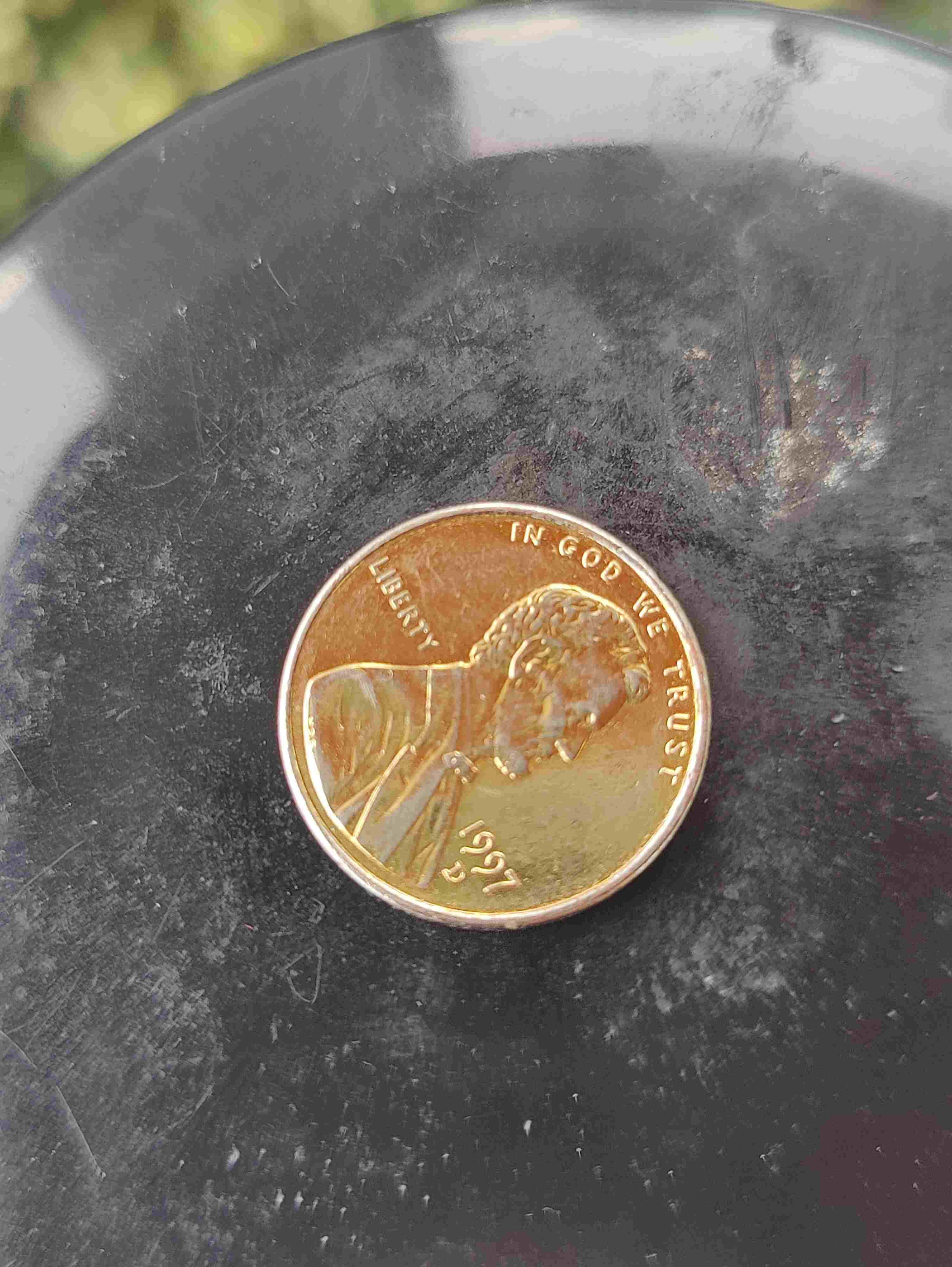 1997-Gold-Penny-Fake-Or-Not.-First-Time-Coming-Across-One-Ever.