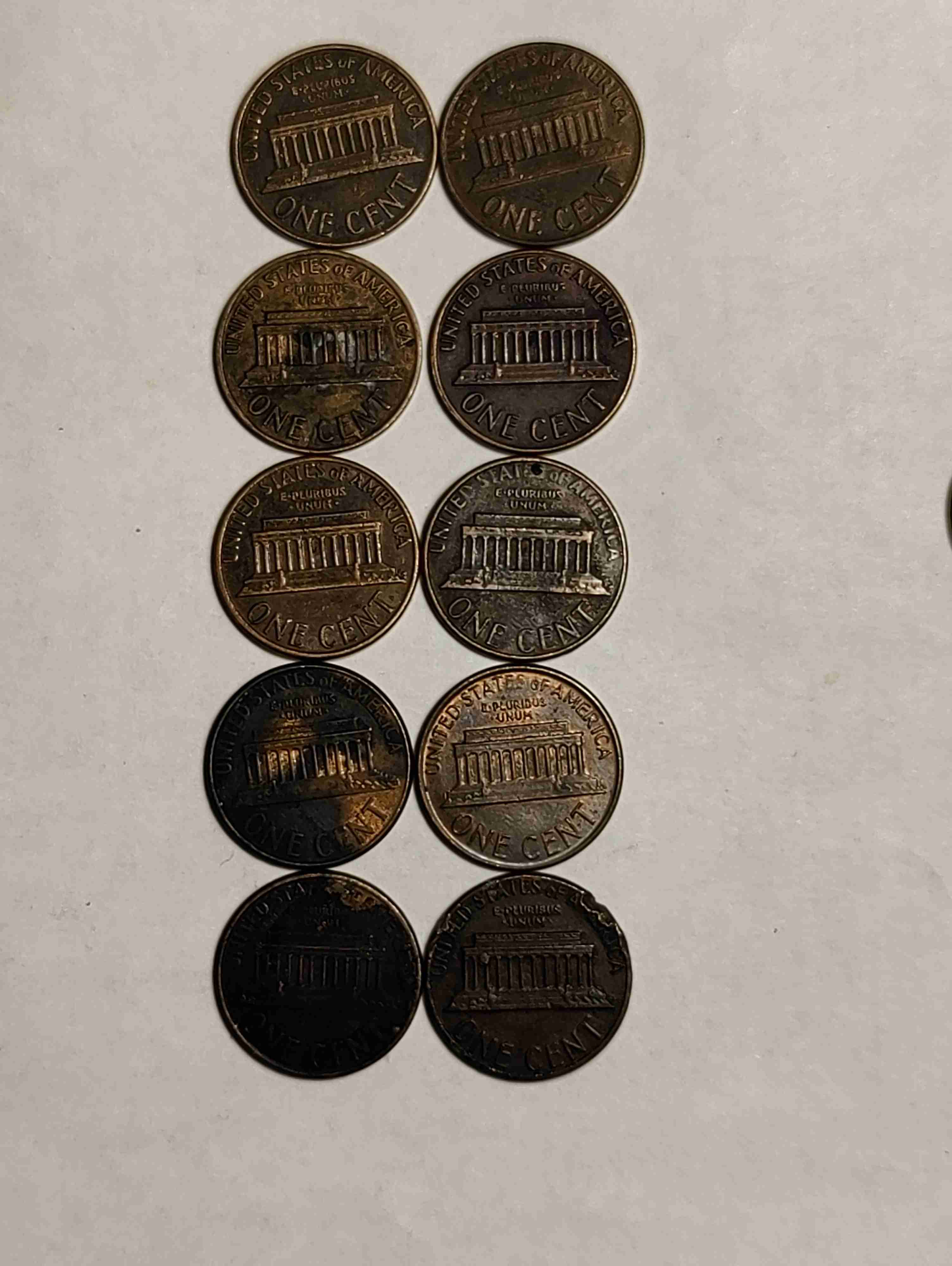 Are-These-Black-Beauties-Pennies-And-Dimes-With-Some-Red/Pink-Toning