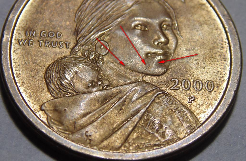 2000-P-Sacagawea-Die-Clash.
