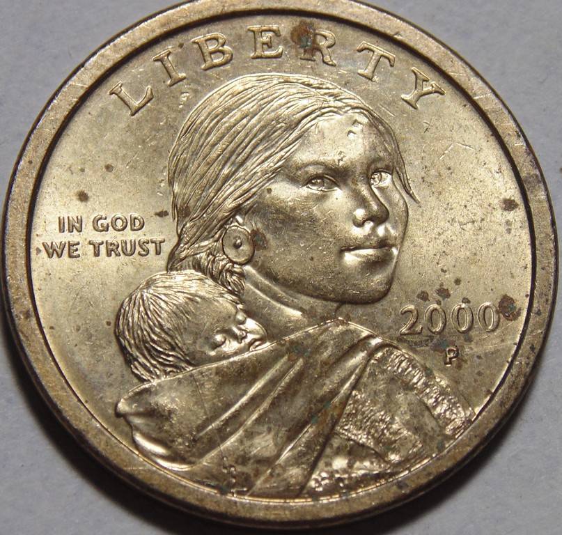 2000-P-Sacagawea-Baby-Spikehead!