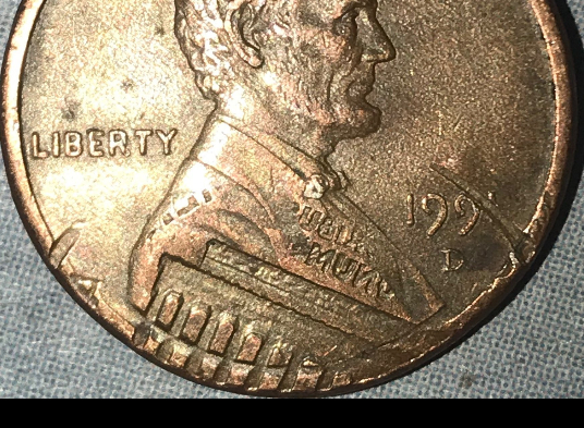 Extreme-Die-Clash?-1991-D-Penny