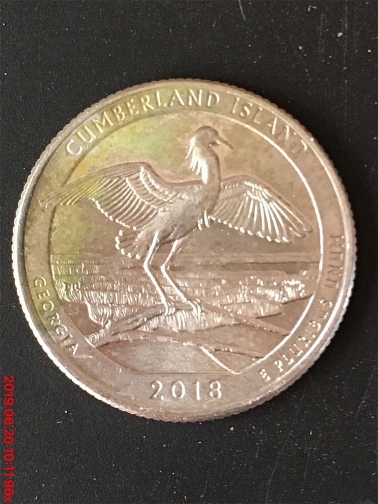 2018-D-Cumberland-Island-Quarter.-What-Causes-The-Rainbow-Color?