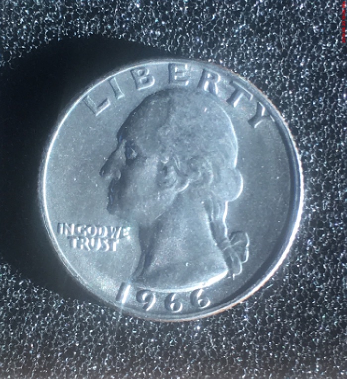 1966-Washington-Quarter.-Looks-Like-It's-Never-Been-Out-Of-A-Roll