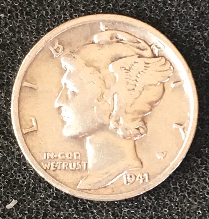 1941-S-Mercury-Dime,-Doubled-Eye-&-Nose?