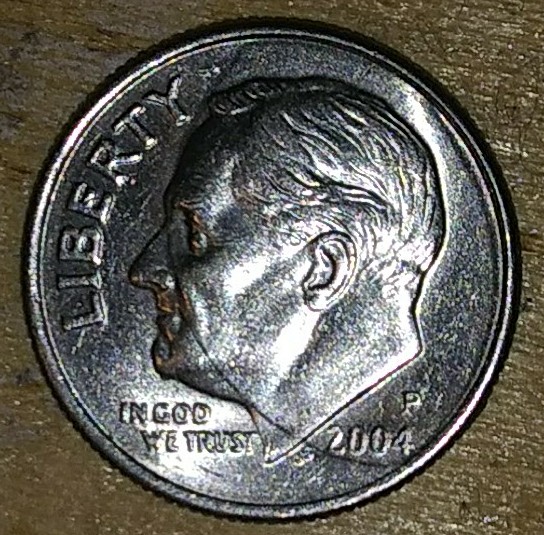 2004-P-Roosevelt-Dime-Error-On-Front-And-Obverse