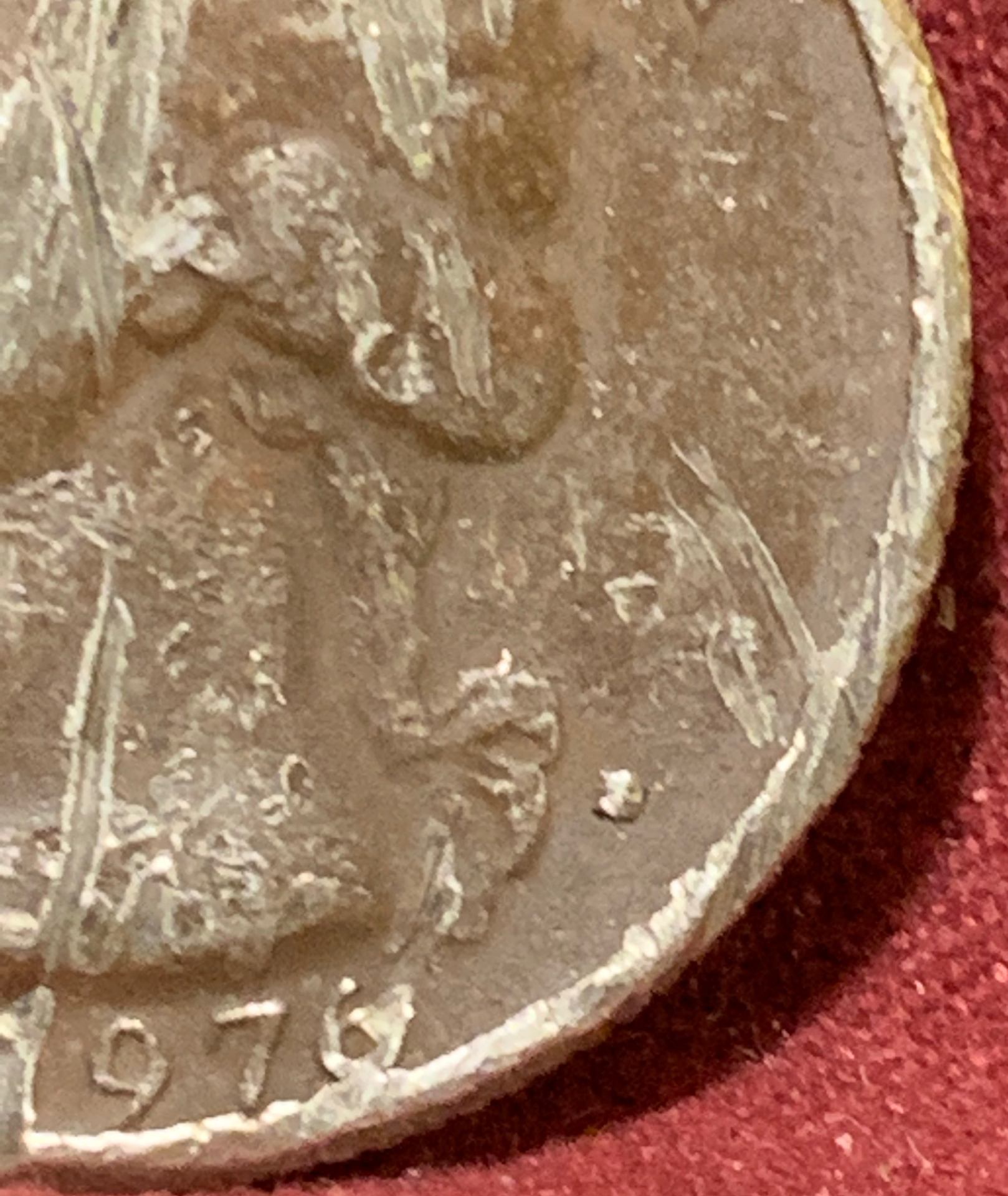 Bicentennial-Quarter-Mint-Mark,-Damage,-Help-Me-Decipher?