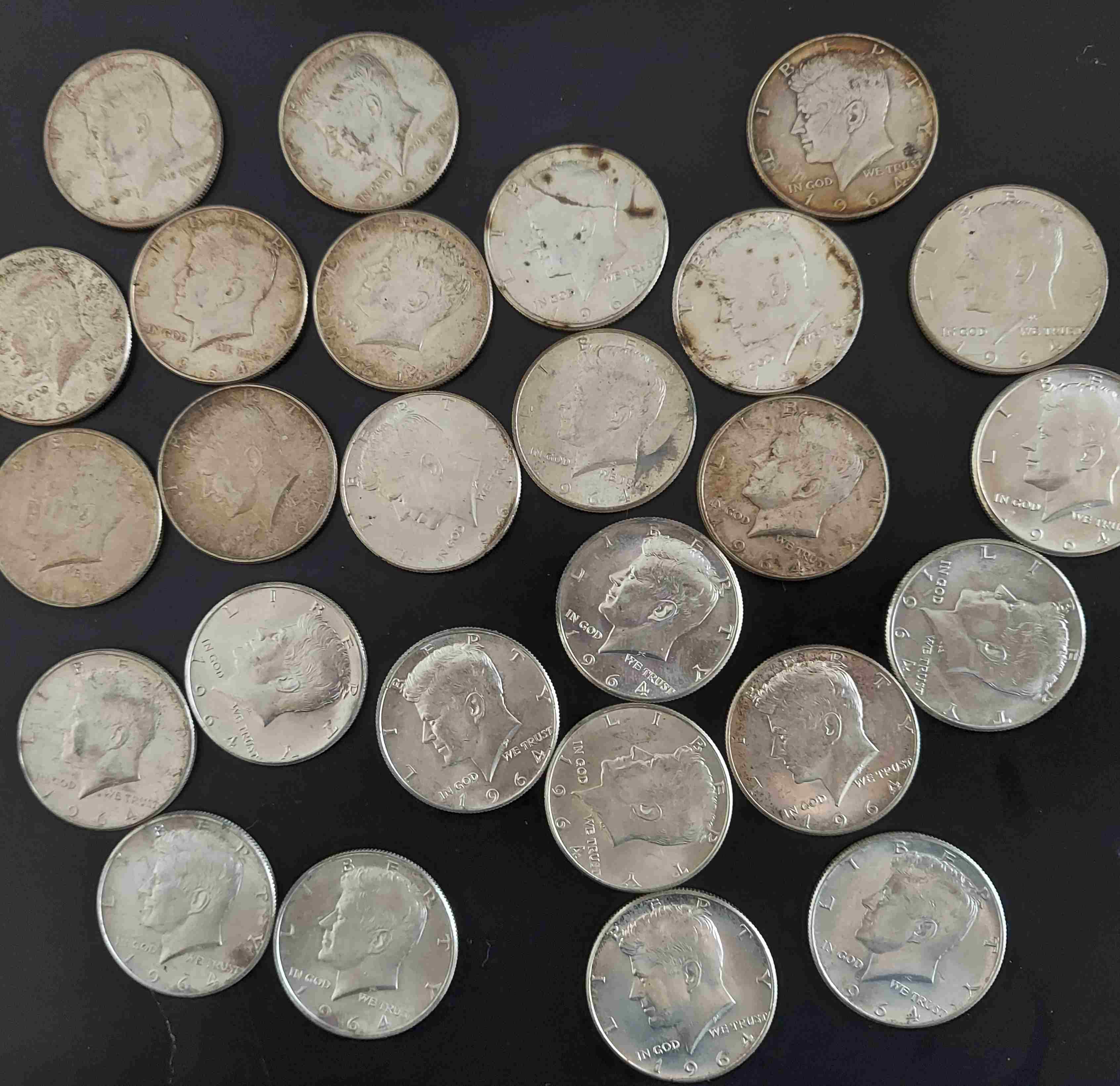 1964-Kennedy-Half-Dollars
