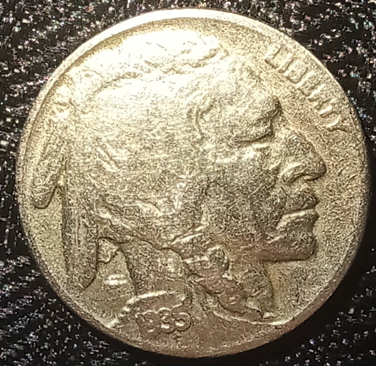 Newbie---1934-Buffalo-Nickel-Possibly-D-Minted-And-A-1935-Buffalo-Nickel-Double-Die?