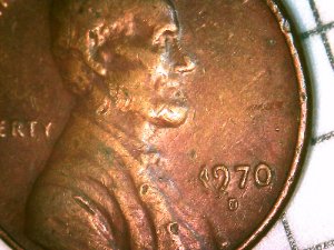 1970-D-Lincoln-Penny-With-Damage-And-?